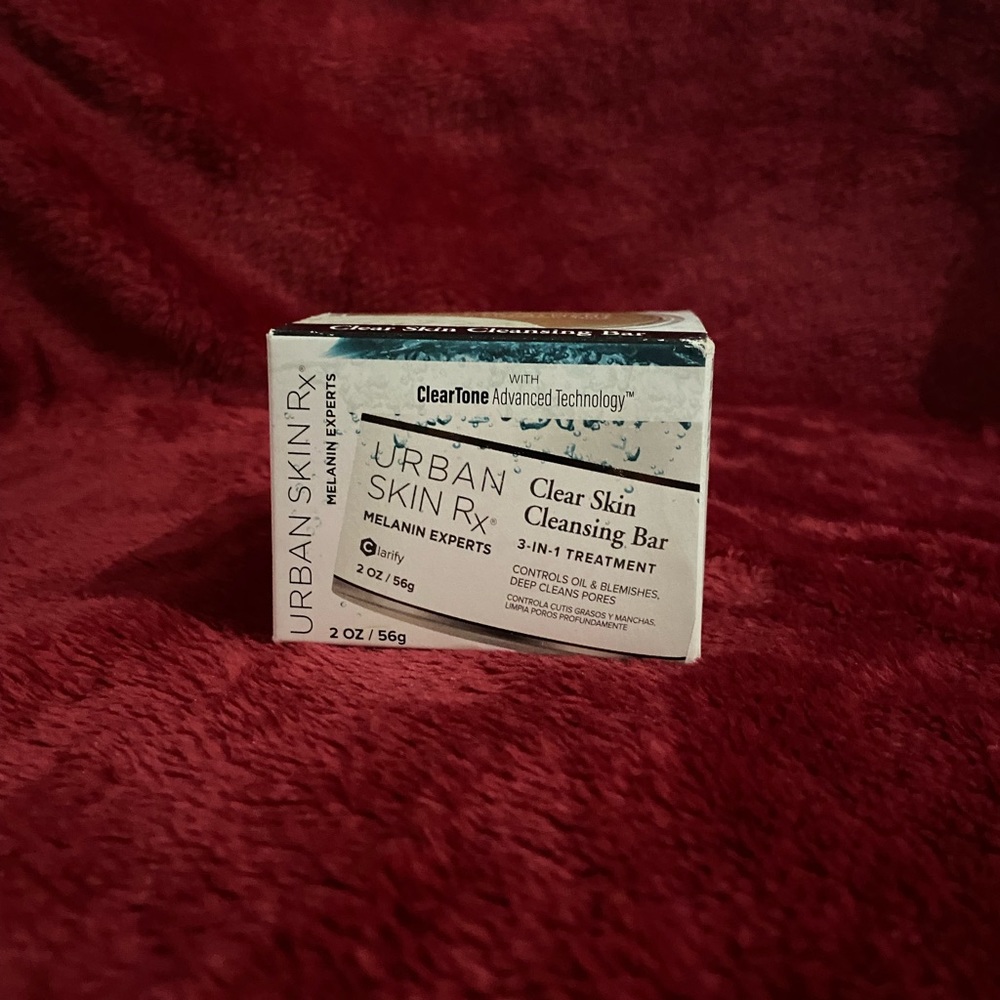NIB Urban Skin Rx Clear Skin Cleansing Bar 2oz/56g